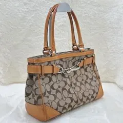 COACH コーチ シグネチャー ハンドバッグ タッセル付 Y2K 8K06 - メルカリ