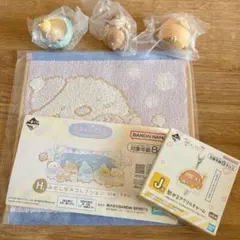 すみっコぐらし とんかつ キーホルダー・チャーム・タオルハンカチ