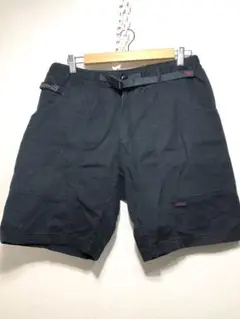 218090 GRAMICCI GADGET SHORT L ブラック ハーフ