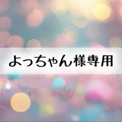 よっちゃん様専用