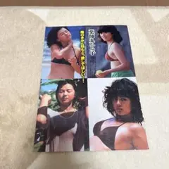 薬師丸ひろ子・小泉今日子 切り抜き　グラビアのサムネイル