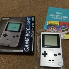 ゲームボーイライト GAME BOY LIGHT シルバー MGB-101
