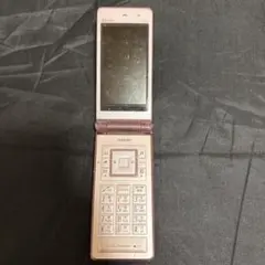 ガラケー au TOSHIBA T002 携帯電話 本体 ピンク ジャンク品