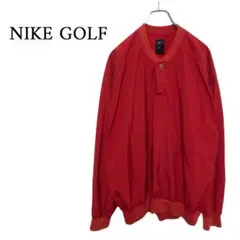 ☆NIKE GOLF☆ Vネック ハーフボタンナイロンプルオーバー C-4300