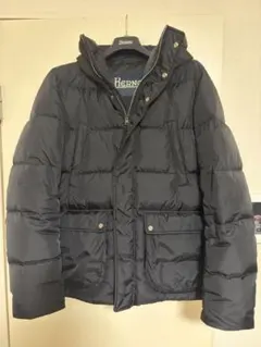 m**様 Herno ブラック ダウンジャケット　サイズ48