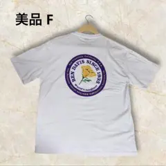 【未使用級】BEN DAVIS Tシャツ フラワープリント ホワイト F