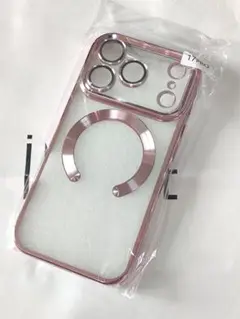 iPhone 17 Pro マグセーフ対応ケース ピンク