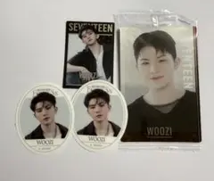 SEVENTEEN WOOZI トレカ　シール　セット