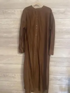 ☆ローリーズファーム　ブラウン シャツワンピース　美品