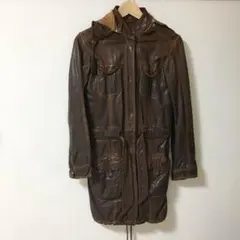 GIORGIO BRATOレザーコート