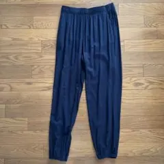 UNIQLO ドレープジョガーパンツ ネイビー M ユニクロ