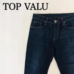 トップバリュ　デニム　綿混　裏フリース　ストレッチ　ストレートパンツ　Y2Kのサムネイル