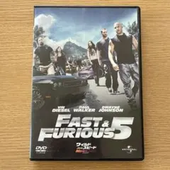 ワイルドスピード　FAST & FURIOUS 5 DVD