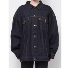 【完売品】アングリッド　ビックシルエットデニムジャケット　インディゴ