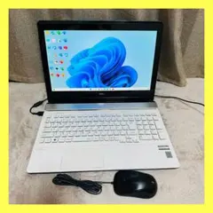 S514 NECノートパソコン i7メモリ8G高速WEBカメラWindows11 - メルカリ