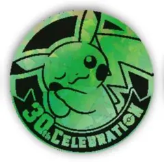 中国限定 ポケモン 30周年 ピカチュウ コイン 仕様㉑ GREEN ICE