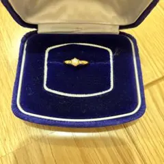 4°Cパールダイヤモンドリング