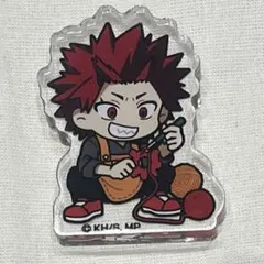 ヒロアカ　切島鋭児郎　ミニアクリルブロック　あみぐるみ