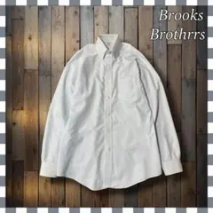 ブルックスブラザーズ ノンアイロン ストライプBDシャツ M