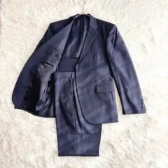 未使用品✨シンプリシテプリュス スーツ イタリア製 カノニコ ネイビー