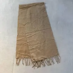 Guy Laroche フリンジマフラー ストール ベージュのサムネイル