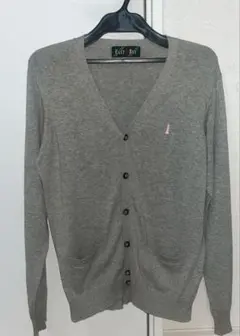 イーストボーイ　グレー　長袖　カーディガン　11号　セーター　ピンク　女神