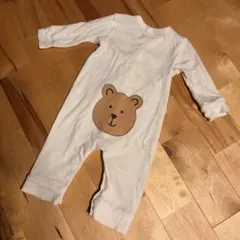 babyGap くまけつロンパース 3-6m ベビー服