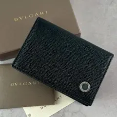 未使用品✨ICチップ搭載 BVLGARI ブルガリ マン カードケース 名刺入れのサムネイル