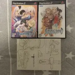 ps2ソフト シャイニングティアーズ、シャイニングウインド、攻略本、ガンスリ…