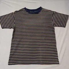 90s OLD GAP マルチボーダー Tシャツ 紺タグ ヴィンテージ