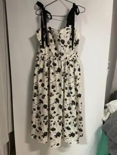 花柄キャミソールワンピース
