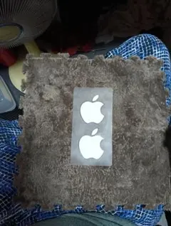 Apple アップル ロゴ ステッカー 2枚セット
