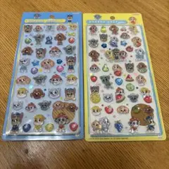 パウ・パトロール ボンボンドロップシール 2種セット