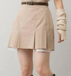 chico ベルト付き　ミニスカートのサムネイル
