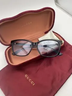 GUCCI サングラス パープルグラデーション ケース付き - メルカリ