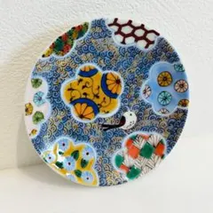 【 九谷焼 九谷アート 豆皿 そのころ雪になる（櫻井千絵監修） 】のサムネイル