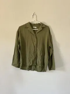 LOWRYS FARM 長袖シャツ カーキのサムネイル