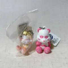AAA　えーパンダ　オレンジ×ピンク　2個セット