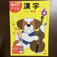 毎日のドリル 小学6年 漢字 学研