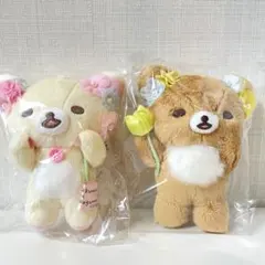 コリコグストア〜くまきゅん♡フラワーマルシェ〜 ぶらさげぬいぐるみ セット