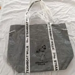 スチームボートウィリー ミッキーマウストートバッグ　ディズニーストア購入
