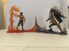 ワンピース エース VS ティーチ フィギュア