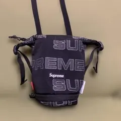 Supreme ブラック ショルダーバッグ