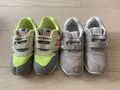 New Balance 996 スニーカー グレー/イエロー 16.5cm