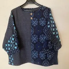 うさとの服 usato 藍染トップス - メルカリ
