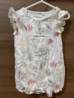 next 花柄フリルロンパース 80cm(9-12month/11kg)