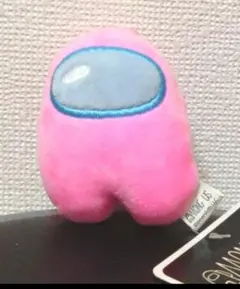 Among Us ピンク ぬいぐるみ ストラップ付き