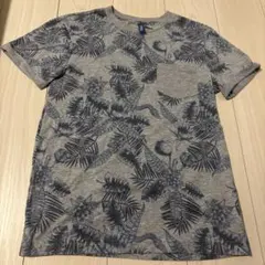 H&M Tシャツ XS グレー