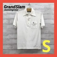 マンシングウェア GrandSlam ポロシャツ 白 メンズ Sのサムネイル