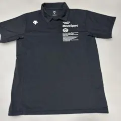 DESCENTE デサント Move Sport ポロシャツ ブラック　サイズL